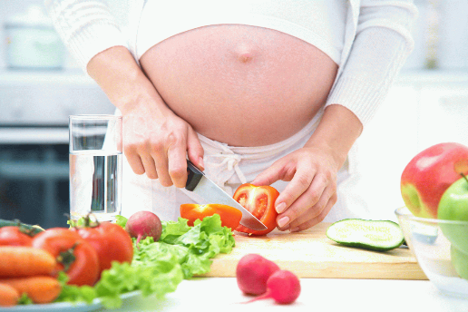 Правильный рацион питания для беременных на разных сроках